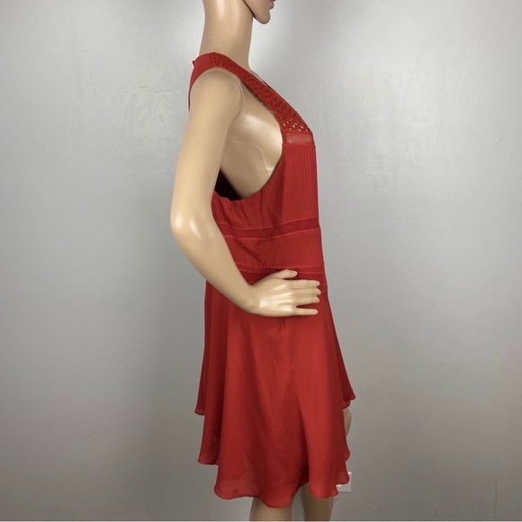 NEW A.L.C. SILK SLEEVELESS MINI DRESS - Picture 4 of 7